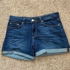 Blue Jean Shorts, Size Medium
